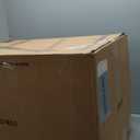 IRIS USA 21 Gallon Heavy-Duty Plastic Storage Bins, Store-It-All Container Totes with Durable Lid and Secure Latching Buckles, Garage and Metal Rack Organizing, Black/Orange, 3 Pack