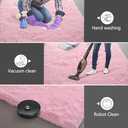 Shag Area Rugs for Bedroom Living Room,4X6 Ultra Soft Fluffy Area Rugs for Dorm, Indoor Carpet Nursery Rugs for Kids Girls Room Home Decor,Pink