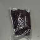 SUUKSESS Women 2 Piece Workout Sets Hidden Scrunch Hip Lifting Seamless Leggings Long Sleeve Yoga Crop Tops Size L, Espresso