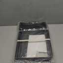 16.5~27.1" Expandable Shelf Organizer, 2Pack 10.2" Wide Stackable Cabinet Shelf Organizers, Black Metal Sturdy Kitchen Counter Storage for Countertop, Adjustable Height Spice Rack