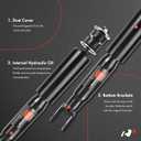 A-Premium Front Shocks Compatible with Chevy Silverado 1500 1999-2006, Tahoe 2000-2006, Avalanche 1500 2002-2006 & GMC Sierra 1500 Yukon - 2x Replacement Suspension Shock Absorber Strut