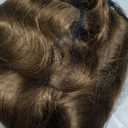 Lydell Vintage Cosplay Party Wig Short Finger Wavy Flapper Hairpiece +Free Wig Cap (Light Reddish golden brown)