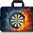 11" 11.6" 12" 12.1" 12.5" inch Laptop Carrying Bag Chromebook Case Notebook Ultrabook Bag Tablet Cover Neoprene Fit Samsung Google Acer HP DELL Lenovo Asus (11 11.6 12.1 12.2 inch, Darts Fire)