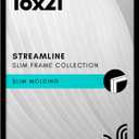 Americanflat 16x21 Picture Frame with Polished Plexiglass - Streamline Collection - Thin Border Picture Frame for Wall Display - Hanging Hardware Included - Black