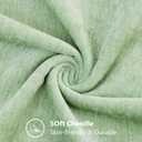 decorUhome Chenille Sage Green Summer Throw Pillow Covers 20x20 Inch Set of 2, Decorative Soft Couch Pillow Covers Solid Dyed Accent Farmhouse Neutral Square Pillow Cases for Sofa