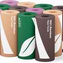 Amazon Aware Bamboo Paper Towels, 12 Rolls, 2 ply, FSC Certified, 150 Sheets, 1800 Count, Pack of 12, Plastic-Free, White
