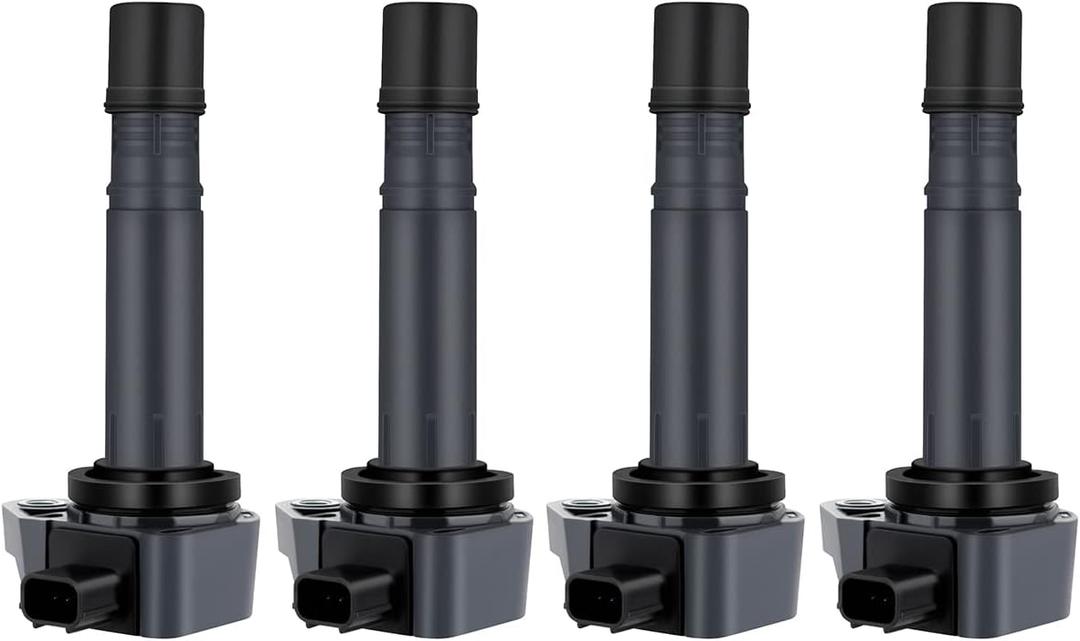 ECCPP Set of 4 Ignition Coils Pack for Civic for Honda L4 1.8L 2006-2011 Replacement for UF582 C1580 5C16371788393 RNAA01 IC662