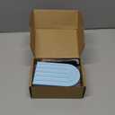 Harloon 4 Pcs Boho Arch Wooden Bookends, Decorative Rainbow Book Stoppers with Non-Slip Metal Base, 5x3x4 Inches, Cute Shelf Decor for Heavy Books, Home Office Study Desk Organizer(Morandi Color)