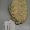 Women's Wig 70s 80s Singer Wigs Short Curly Blonde Beehive Wigs for Women Halloween Costume Wig