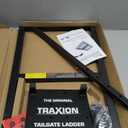 Traxion 5-100 Tailgate Ladder , Black (14.2" x 44")