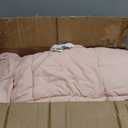 Bedsure Comforter Duvet Insert - Quilted Comforters Queen Size, All Season Duvet, GentleSoft Down Alternative Bedding Blanket, with 8 Tabs, Gifts for Women/Men, Beige, Queen 88 x 88 Inches