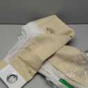 XiDi Beige Curtains Blackout for Bedroom Girls Room, 1 Panel