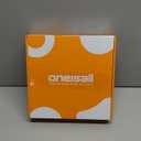 oneisall Professional Dog Grooming Clippers: Cordless Rechargeable Thick Hair Clipper with Detachable Metal Combs, Low Noise Heavy-Duty Pet Clippers for Curly/Fine/Wavy Hair, 676pro (Silver)