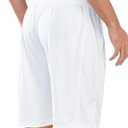 NORTHYARD Men's 10" Athletic Shorts Basketball Workout Gym Lightweight Quick Dry Shorts with Mesh & Zip Pockets (XXL)