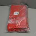 musbus 2-Pack XL-Large Insulated Grocery Shopping Bags, Red, Reusable, Heavy Duty, Zipped Zipper,Collapsible,Tote,Cooler,Groceries,for car,Recycled Material Warm Foldable Bag