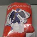 Morph Dragon Costume For Kids, Dragon Wing Costumes For Boys, Halloween Costumes Kids, Boys Halloween Costume (Large, Blue)