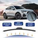 Silicone Windshield Wiper Blades 24 and 18 inch Replacement for Chevy Equinox 2023-2018 Cruze 2015-2011 Toyota Corolla 2008-2003 Terrain 2023-2018 Automotive Replacement Windshield Wiper Blades