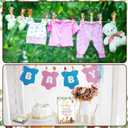 102 Pcs Baby Shower Game Supplies Diaper Raffle Tickets with Diaper Raffle Card Box Don't Say Baby Sign Mini Clothespin Baby Shower Game Decor for Baby Shower Gender Reveal(Animal)