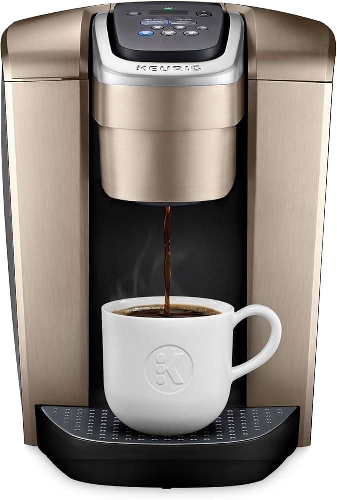 Keurig K-Elite Single Serve K-Cup Pod Coffee Maker, with Strength and Temperature Control, Iced Coffee Capability, 8 to 12oz Brew Size, Programmable, ...