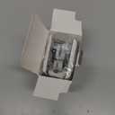 BESTTEN 2 Pack Double Rocker Light Switch, Single Pole Combination Interrupter, 15A 120V, Dual Control Paddle Rockers, in-Wall On/Off Switch, Wall Plate Included, White, UL Listed