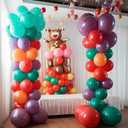 Balloon Column Stand Set of 2, 6.6ft Balloon Arch Stand Adjustable Balloon Column kit with Base Telescopic for Baby Shower Wedding Birthday Graduation Party Decorations (2)