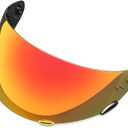 Qualifier Helmet Visor Compatible with Bell Qualifier, Star, Vortex, RS-1, Revolver Helmets Face Shield (Sapphire Red)