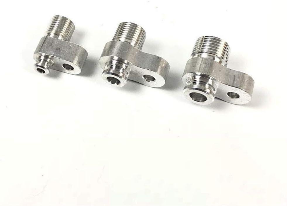 Custom A/C Lines AC Compressor Drier Condenser Radiator Fitting Adapter for Auto Air Conditioning Hose R134a