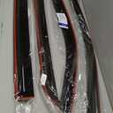 Window Visors Rain Guards for 2019-2025 Dodge Ram 1500 Crew Cab (New Body Style), Out-Channel Window Vent Wind Deflectors Visors Shades for 19-25 Ram 1500 Full-Size Cab