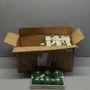 Zest Candle 4-Piece Ball Candles, 3-Inch, Hunter Green