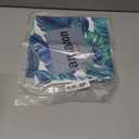 Axzaz Palm Leaves Pillow Case Realistic Tropical Leaf Soft & Breathable Pillow Cover with Envelope Closure Pillowcase Turquoise Green Standard Size 20" X 26"