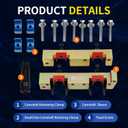 Kuntech Engine Timing Tool Kit Compatible with Mercedes Benz M133 M270 M274, 15PCS Camshaft Locking Alignment Timing Tools Set with Carrying Case & Gloves