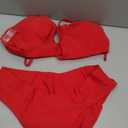 Meetall Women's High Cut String Triangle Bikini Set Swimsuits Sexy Bathing Suits 2 Piece S