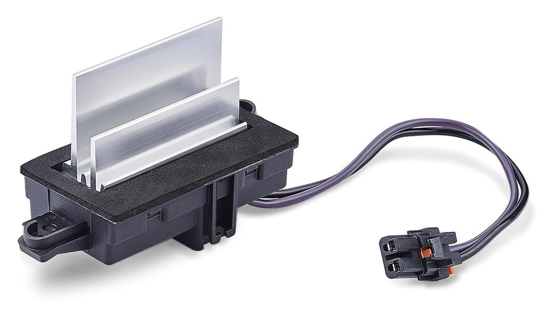 Blower Motor Resistor Heater Fan Control Module for 2003-2007 Chevrolet Silverado Avalanche Suburban Tahoe, GMC Sierra Envoy Yukon, Cadillac Escalade, Replaces 1580567, 93803636, 89018778