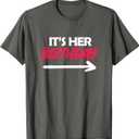 It's Her Birthday T-Shirt (Gray, M)