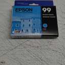 EPSON 99 Claria Hi-Definition Ink Standard Capacity Cyan Cartridge (T099220-S) Works with Artisan-700, 710, 725, 730, 800, 810, 835, 837