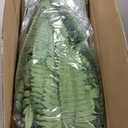 CQURE Artificial Boston Ferns for Outdoors, 50 Inch Large Fake Fern Plant with 96 Fronds, Set of 4 Realistic Artificial Fern Bushes for Indoor Outdoor Garden, Porch, Patio Decor