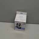 Panasonic Compact Cordless Phone with DECT 6.0, 1.6" Amber LCD and Illuminated HS Keypad, Call Block, Caller ID, Multiple Display Languages - 2 Handset - KX-TGB812S (Black/Silver)