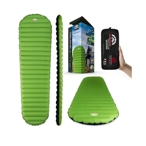 Gear Doctors Ultralight 17oz Camping Sleeping pad ApolloAir - Compact, Warm 5.2 R-Value 4 Season Air Mattress, Perfect for Backpacking, Hiking - Lightweight Inflatable & Compact Sleep Pad