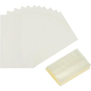 uxcell 1000Pcs Shrink Bands, 48x75mm PVC Clear Perforated Shrink Bands, Heat Shrink Wrap Bands for Bottles, Jars Seal for Dropper Bottle, Test Tube Bottles