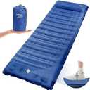 HiiPeak Sleeping Pad - Ultralight Inflatable Sleeping Mat with Built-in Foot Pump, Durable Compact Waterproof Camping Air Mattress for Camping, Backpacking, Hiking, Tent Trap Traveling