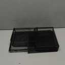 Simple Houseware Expandable 5 Section Upright File Sorter Organizer, Black (1 Pack - Total 5 Sections)