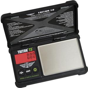 My Weigh T3-400 Triton T3 400 Gram x 0.01 Digital Pocket Scale Black