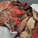 Lofaris Happy Valentine's Mothers Day Backdrops Brick Wall Wood Door and Red Rose Flower Love Heart Lights Background Birthday Baby Shower Party Decor Portrait Photo Booth Props 10x10ft