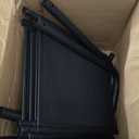 SINGAYE Clothing Racks For Hanging Clothes Rack Portable Closet Garment Coat Rack With Shelves Heavy Duty Hanger Stand Wardrobe Free Standing Closet (B1-11.5"D x 32"W x 72"H, Black)