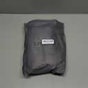 100% Washed Cotton Weighted Blanket Cover, Linen Feel Duvet Cover for Weighted Blanket 40"x60", Plain Simple Cotton Heavy Blanket Duvet Cover (Beige, 40"x60")