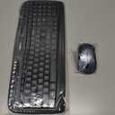 Logitech MK335 Quiet Wireless Keyboard and Mouse Combo - Black/Silver Keyboard and Mouse Combo Wireless, Ambidextrous