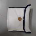 Youth Pillowcase 16" x 22" Size Pack of 2 Pieces Kids Travel Pillow Cover Envelope Closure 500 Thread Count 100% Egyptian Cotton & Hypoallergenic Fits Pillows Sized 12x16, 13x18 or 14x19 Navy Blue