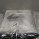 4 Pack Clear Storage Bags for Comforter, Clothes & Bedding, Plastic Blanket Storage with Zipper and Handle, Moving Bags, Closet Organizer and Under-Bed Storage (90L)