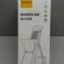 SupMaKin Upgrade Safe Mandoline Slicer Plus, Vegetable Chopper, Potato Slicer, Food Slicer Onion Chopper, Fry Cutter, Veggie Salad Dicer Kitchen Chopping Artifact Gifts (Blue)