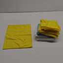 =Microfiber Cleaning Towel - 6 Pieces All Purpose Super Absorbent and Ultra Soft Non-Abrasive TBHMICROFIBER (Blue, Yellow, and White) 16"x11"